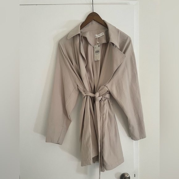 Mango New With Tags Trench Coat - Picture 2 of 9